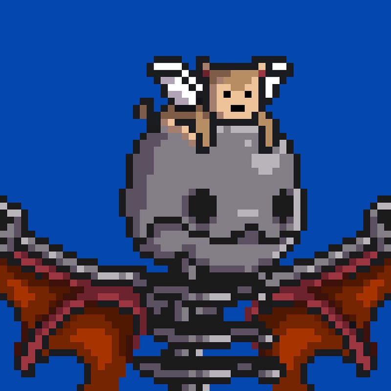 _GrayDuck's tweet image. Had to pick up another bat skelly this morning!
@nightglyders @ApeChainHUB