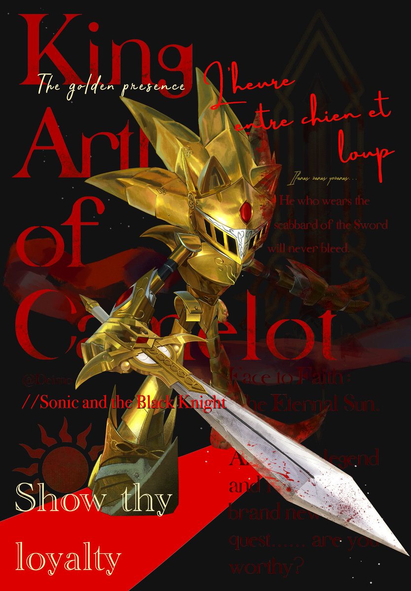Dare_crowley's tweet image. ⚔️🔆Return of the King👑⚔️
#SonicTheHedgehog #SonicandtheBlackKnight #satbk #ExcaliburSonic #Sonic