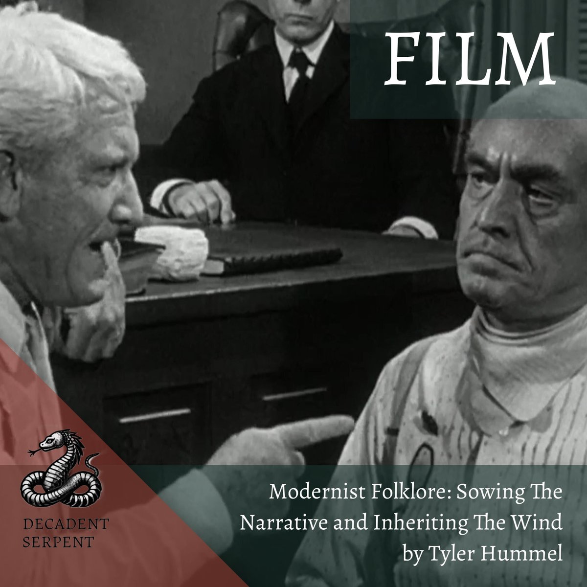Decadent Serpent 🐍 (@decadentserpent) on Twitter photo Is it the real trial that comes to mind when you hear the name Scopes, or the largely made-up one from the film? On its 100th anniversary, Tyler Hummel (<a href="/AntiSocialCriti/">Tyler Is Busy Touching Grass!</a>) dissects cinema's contribution to the mythology of modernity. Is it the real trial that comes to mind when you hear the name Scopes, or the largely made-up one from the film? On its 100th anniversary, Tyler Hummel (<a href="/AntiSocialCriti/">Tyler Is Busy Touching Grass!</a>) dissects cinema's contribution to the mythology of modernity.