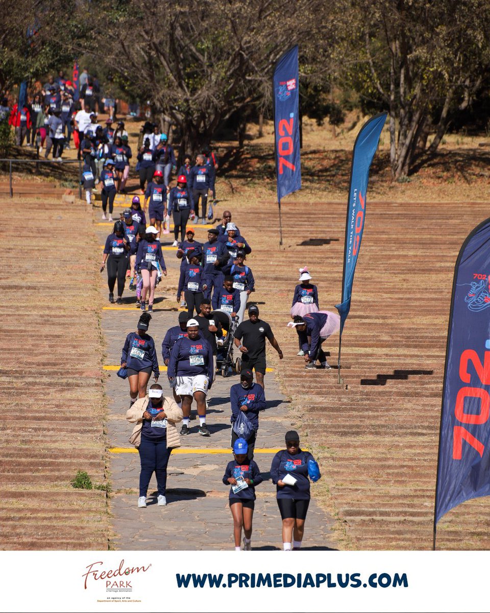 Steps that speak louder than words. 
United in purpose, driven by passion. #702WalkTheTalk #702WTT