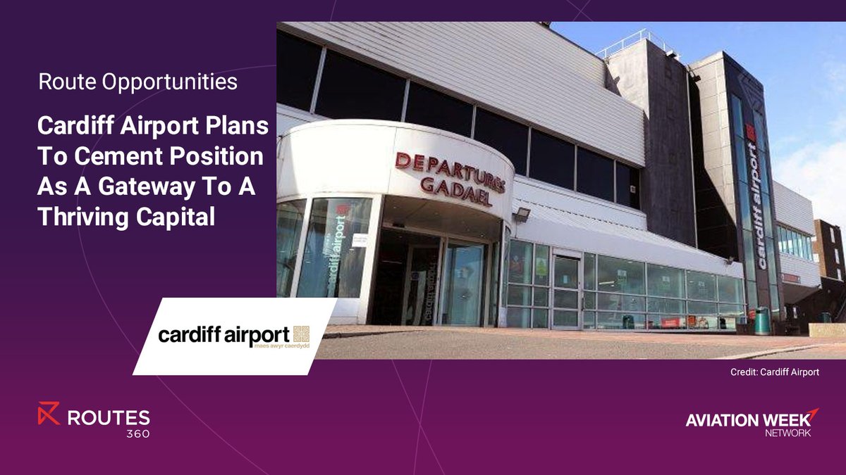 Cardiff Airport (CWL) is located within one of the UK’s most dynamic and fastest-growing capital cities. With multiple route opportunities, CWL is focused on expanding its global network, helping to unlock even greater opportunity for the region: bit.ly/4nDxvqP