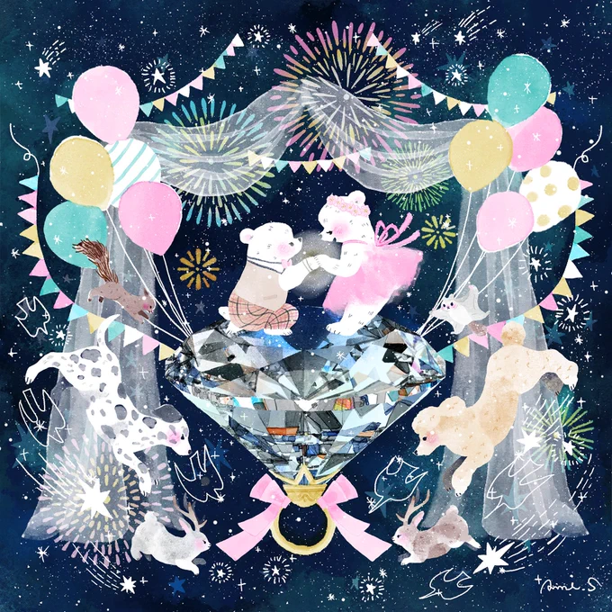企画展 #ルーメの青い欠片 に向けてミニ原画と久々にグッズを作りました。 画像以外の他グッズもあります。