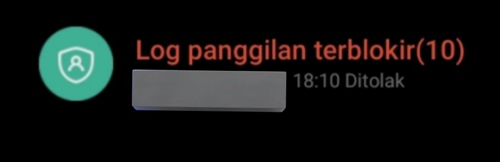 Walaupun udah pake fitur blok otomatis, riwayat panggilan dari dc gini tetep bikin mual wkwk.