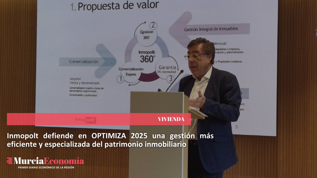 MurciaEconomía (@murciaeconomia) on Twitter photo 🏠 <a href="/Inmopolt/">Inmopolt Inmobiliaria</a> defiende en OPTIMIZA 2025 una gestión más eficiente y especializada del patrimonio inmobiliario
murciaeconomia.com/art/101662/inm… 🏠 <a href="/Inmopolt/">Inmopolt Inmobiliaria</a> defiende en OPTIMIZA 2025 una gestión más eficiente y especializada del patrimonio inmobiliario
murciaeconomia.com/art/101662/inm…