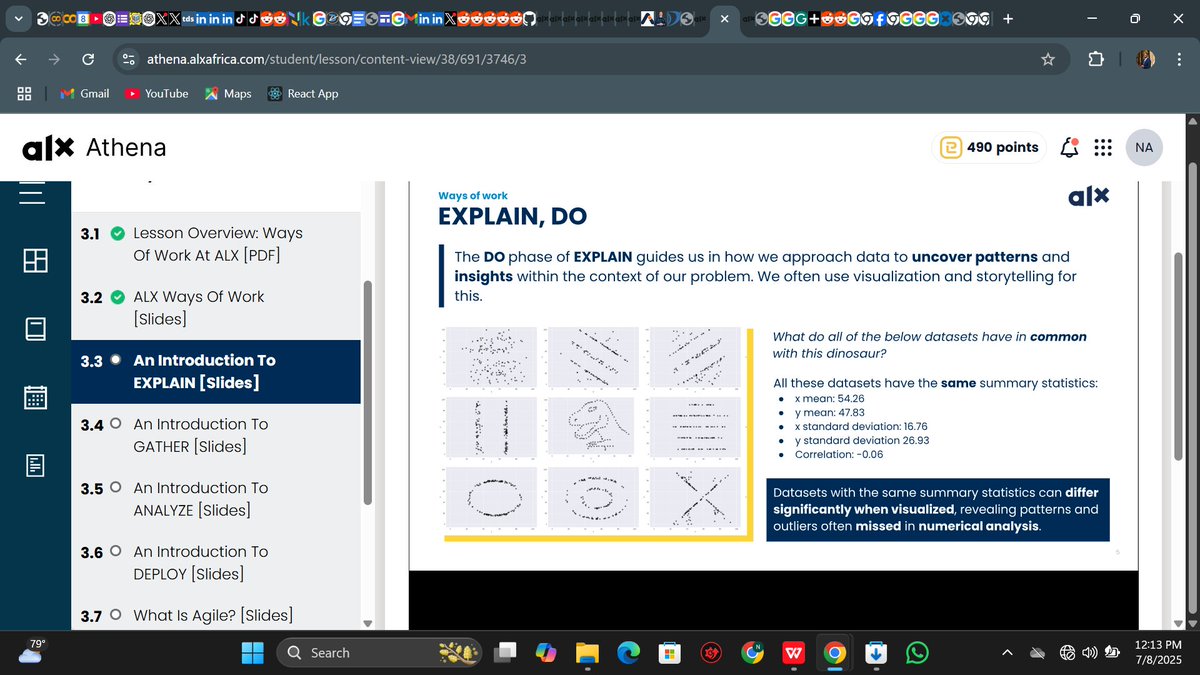 SmartjayAtan's tweet photo. learning about the "DO" phase of explain, which has to do with uncovering patterns and insights within a problem context. Figured out that the pareto principle of 80:20 is core is a application that gives direction on where the problem came.
#learningdatascience #BuildInPublic https://t.co/zJTg18Tk8Y
