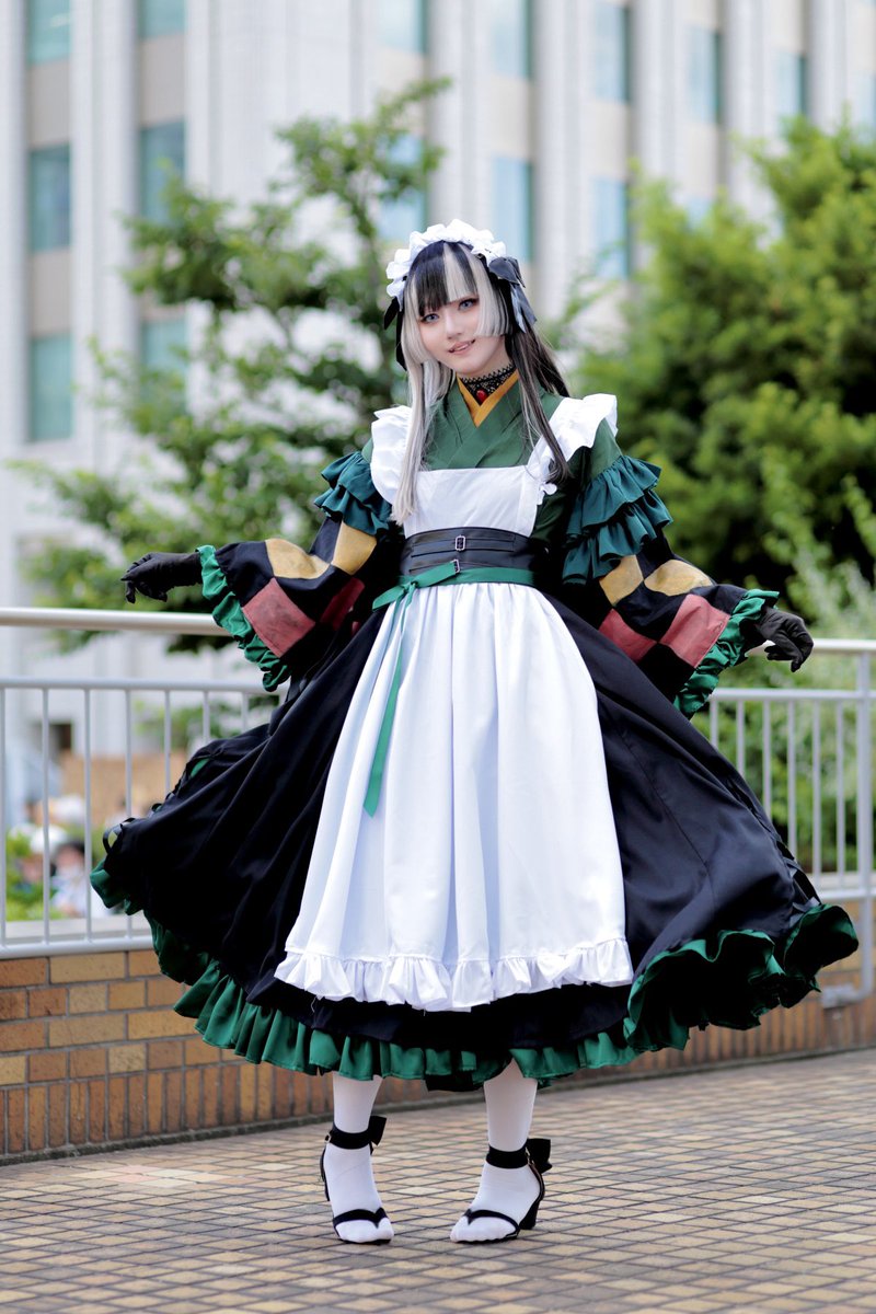 ホロライブ 儒烏風亭らでん コスプレ スイパラ衣装 cosplay】 hololive DEV_IS ￤儒烏風亭らでん スイパラコラボ衣装