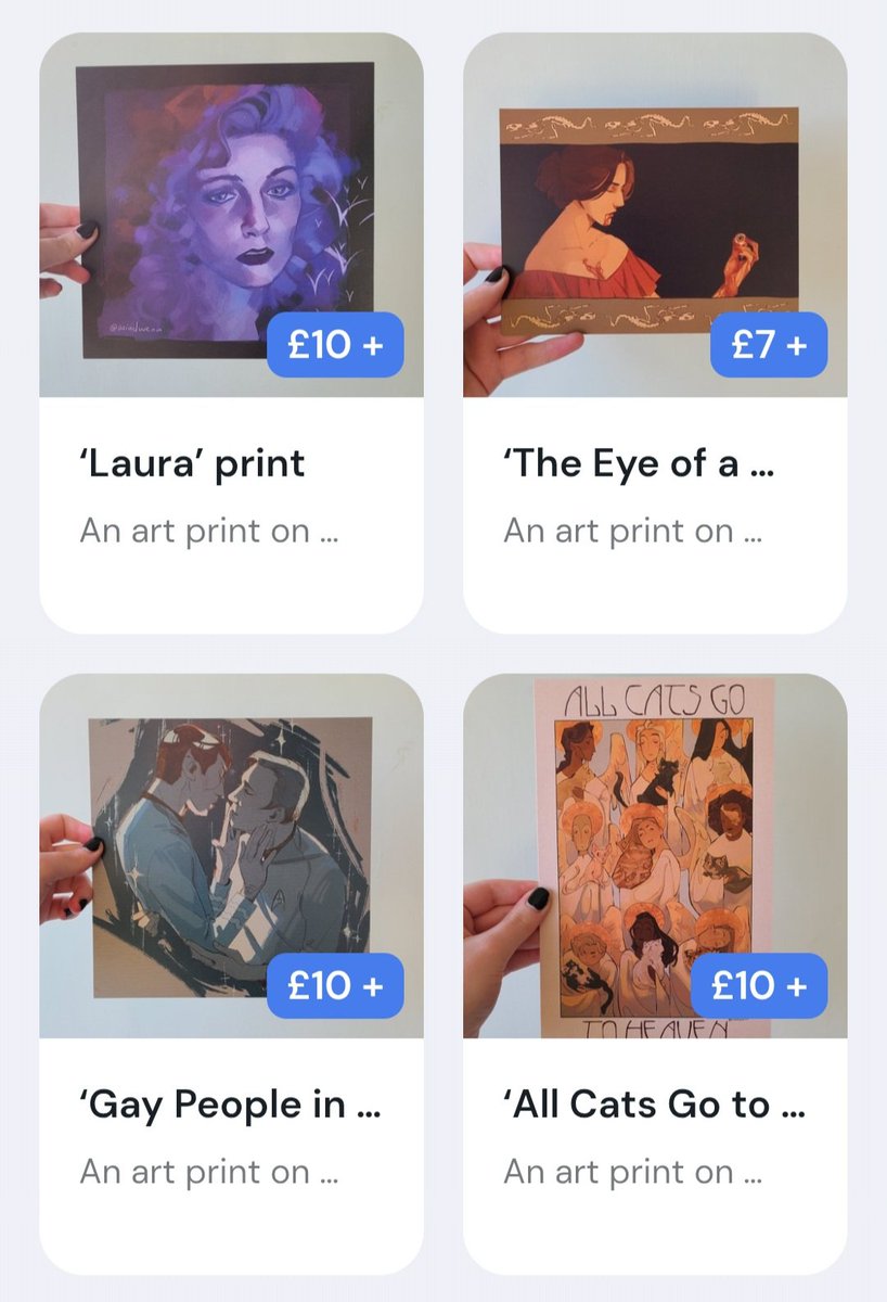 windwenn's tweet image. Psst there are now a handful of prints leftover from the art market i attended available on my ko-fi 👀