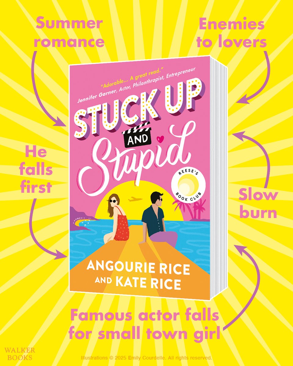 WalkerBooksYA's tweet image. Looking for the perfect holiday read? We've got you covered:
🌇 Relax with a romcom full of Hollywood glamour
🌙 Escape into an epic genre-blending sci-fi romance
🎸 Delve into a story of first love and the true price of fame
🌴Uncover the truth in an addictive murder mystery