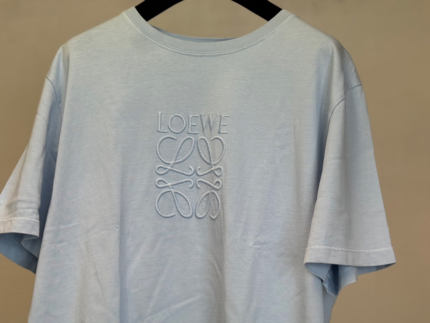 【LOEWE】アナグラム刺繍 ロングスウェット LOEWE ロエベ アナグラム刺繍オーバーサイズスウェット