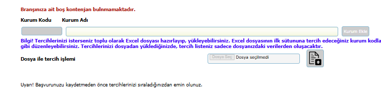 İl içi atamada getirilen "sıra atama uygulaması" özür grubunda yeterli okul açılmamasına neden oldu. Sıra ataması kapsamına giren okullar il içi özür grubuna açılmadı, bu okullar il dışı özür grubu atamasına da açılamayacak. Öğretmenler hem il içinde yer değiştiremedi, hem de