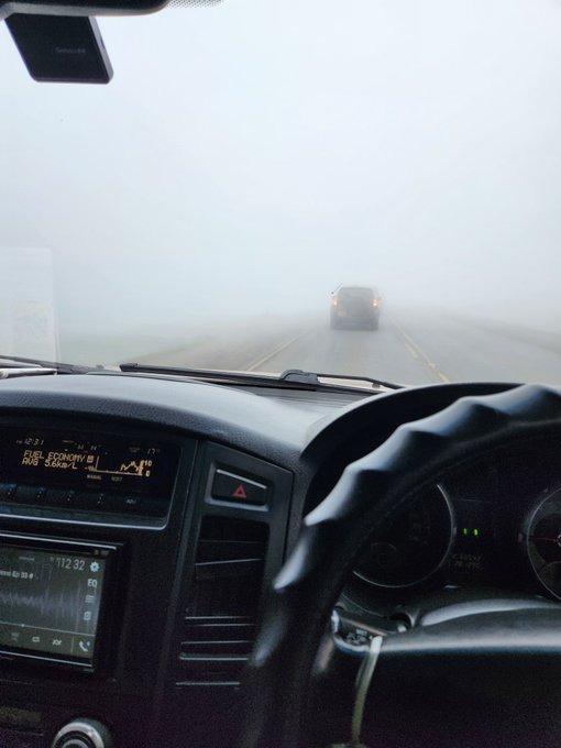 Broad Centrix KE (@broadcentrixke) on Twitter photo Motorists are experiencing reduced visibility due 2 heavy mist along the NairobiβNakuru Highway, particularly around Limuru & Kinungi. The fog is dense in patches. V2X technology backed by AI will in future help motorists navigate through such.
<a href="/RSAIKenya/">Road Safety Awareness Initiative (Kenya)</a> <a href="/motoristsoffice/">Motorist Association</a> Motorists are experiencing reduced visibility due 2 heavy mist along the NairobiβNakuru Highway, particularly around Limuru & Kinungi. The fog is dense in patches. V2X technology backed by AI will in future help motorists navigate through such.
<a href="/RSAIKenya/">Road Safety Awareness Initiative (Kenya)</a> <a href="/motoristsoffice/">Motorist Association</a>