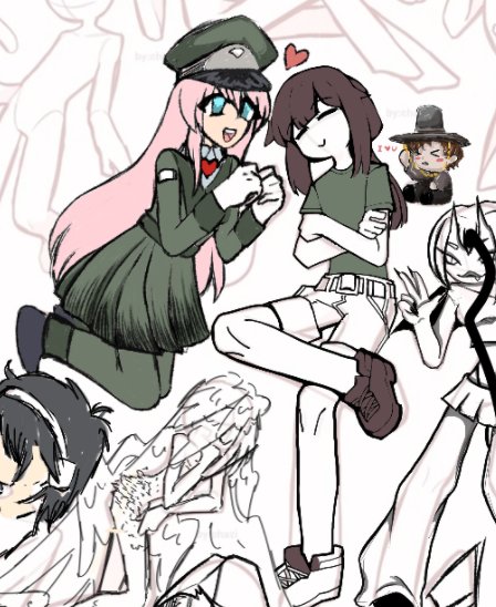 aasuzaa's tweet photo. Me and @Fritzoomi drew our characters!
Onionbou and Holly Kriegler (AKA SCARECROW)
#スケッチ #イラスト好きな人と繋がりたい #イラスト #描画 #軍事芸術 #anime #animeart #doodle #sketch #militaryoc #militaryart #militaryanime #magma #magmaart #aggio https://t.co/Jg9z7aw2Vz