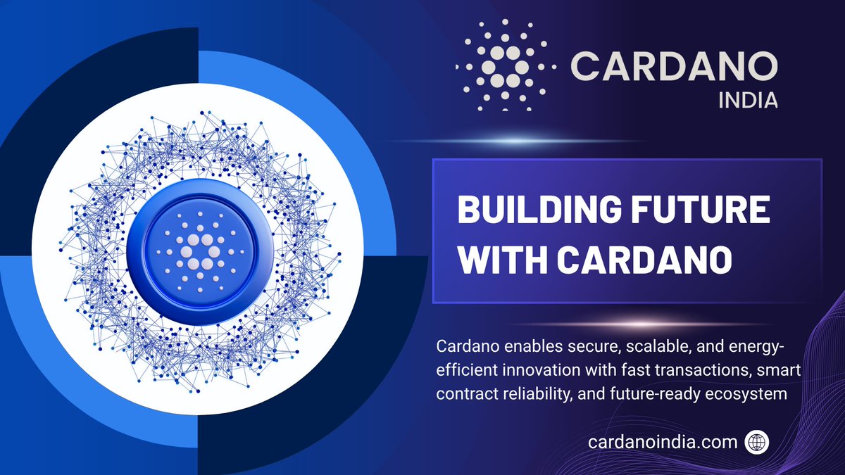 Cardano continues to evolve, it invites developers, innovators, and changemakers to build the future of decentralized applications—where trust, transparency, and technology converge. Join the Community. Shape the future. Build on Cardano.
#Cardano #Blockchain #Web3