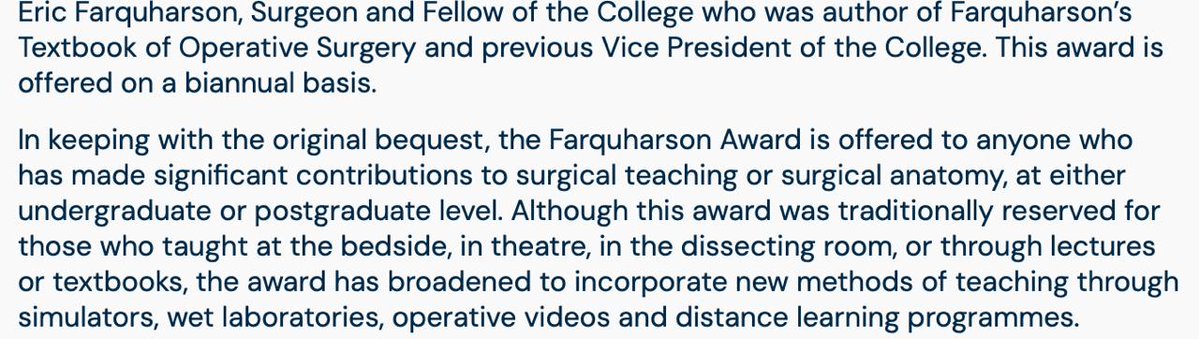 Sridhar Rathinam ๐ฎ๐ณ๐ฌ๐ง (@srirathinam) on Twitter photo Humbled and honoured to be the recipient of the <a href="/RCSEd/">The Royal College of Surgeons of Edinburgh</a> #FarquharsonAward2025. Gratifying to receive this for being contributions to Surgical Training <a href="/Leic_hospital/">Leicester's Hospitals</a> <a href="/uniofleicester/">University of Leicester</a>. <a href="/SCTSUK/">SCTS UK</a> . #NoTrainingTodayNoSurgeonsTomorrow. Humbled and honoured to be the recipient of the <a href="/RCSEd/">The Royal College of Surgeons of Edinburgh</a> #FarquharsonAward2025. Gratifying to receive this for being contributions to Surgical Training <a href="/Leic_hospital/">Leicester's Hospitals</a> <a href="/uniofleicester/">University of Leicester</a>. <a href="/SCTSUK/">SCTS UK</a> . #NoTrainingTodayNoSurgeonsTomorrow.