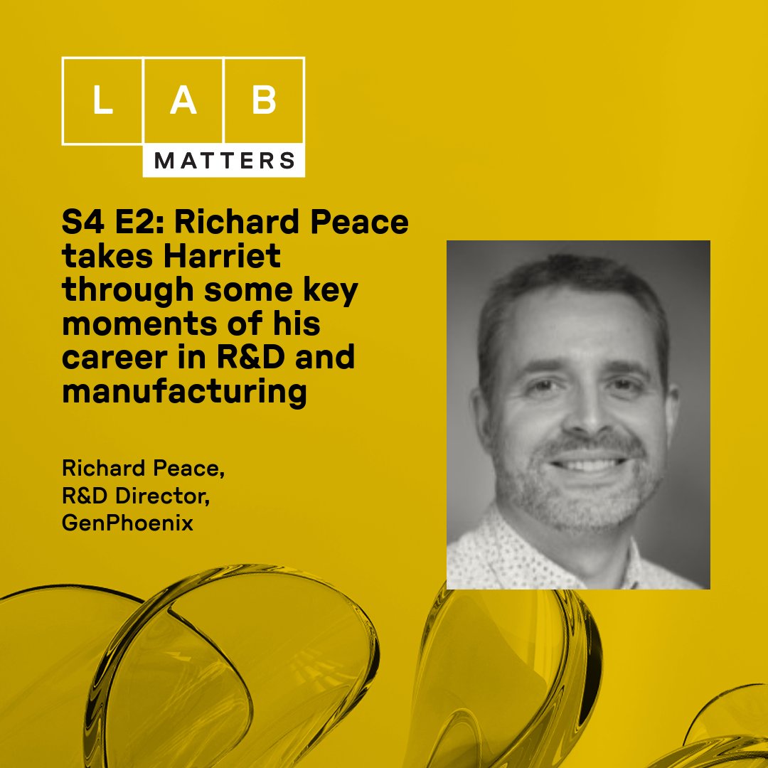 Episode 2 of Lab Matters is now live!

Join Harriet as she chats with Richard Peace about the key moments that shaped his career in R&amp;D and manufacturing  from early lab days to leadership in innovation.

Watch the full episode now 👉 bit.ly/4ksVtSY

#LabMatters