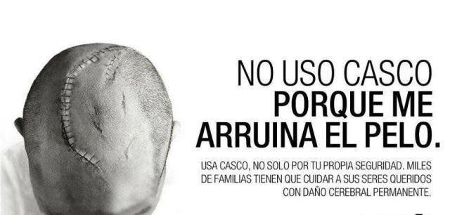 Conducir moto sin casco es poner tu vida en riesgo. El casco reduce drásticamente las lesiones graves y puede salvarte en caso de accidente. No importa si el trayecto es corto o largo, tu seguridad no tiene excusas. Protege tu vida y da ejemplo. #SeguridadVial  <a href="/mafeaneic/">Maria Fernanda Lopez</a>
