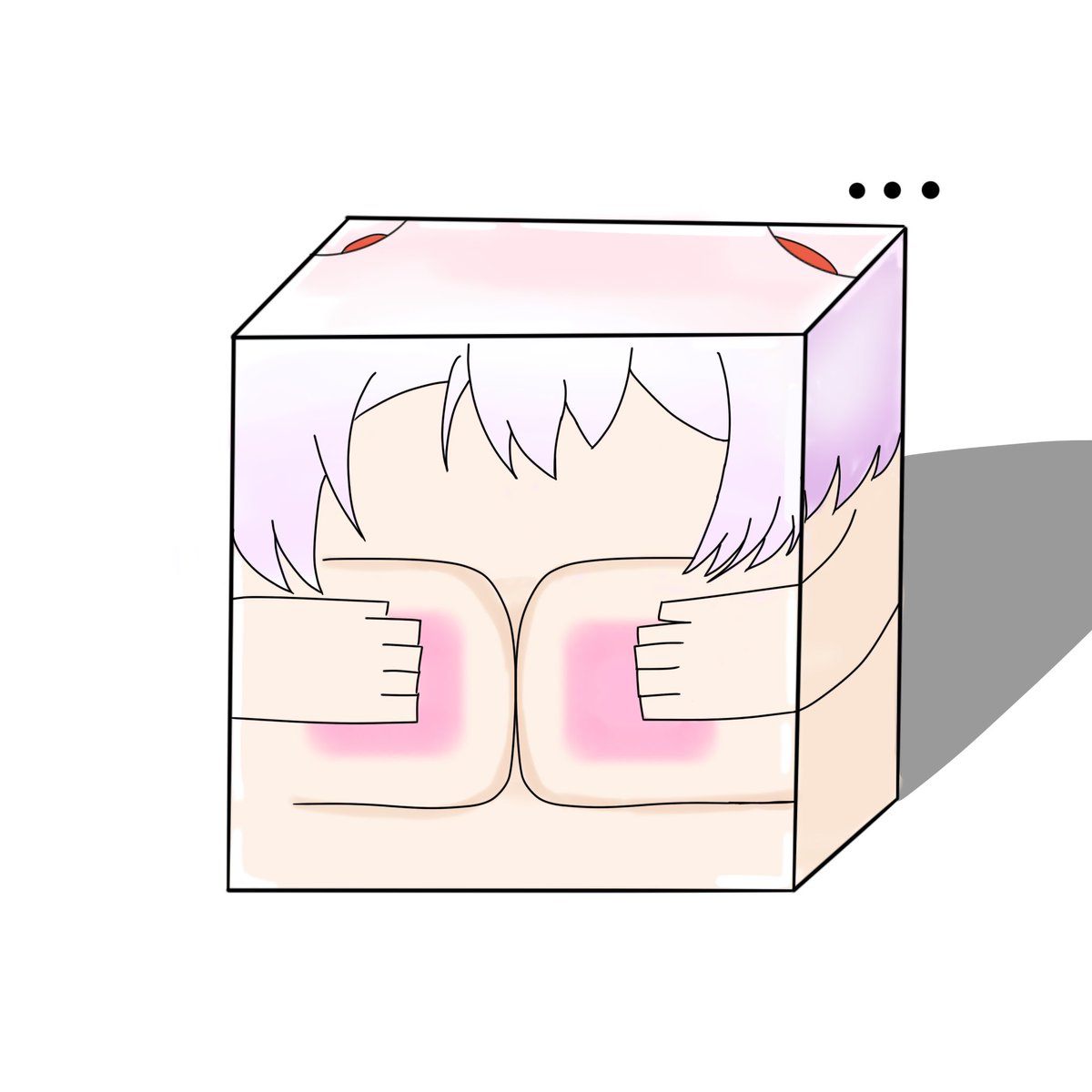 不健康さん(<a href="/olz_94/">不健康</a> )のもちちゃん箱化描かせていただきました！！
もちちゃん可愛くて毎回ついおっぱい盛っちゃうますʔ•̫͡•ʔ