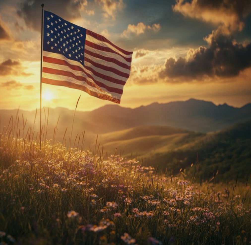 Defundmedianow's tweet image. 🇺🇸Patriots🇺🇸
Wake up to the promise of liberty, salute our stars and stripes, and charge into the day with an American spirit! Let’s make today count for our great nation!
I hope you have a blessed Thursday!❤️