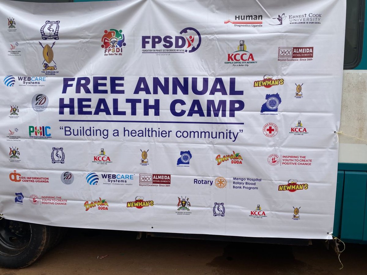aidscommission's tweet image. UAC participating in a three days Health Camp in Partnership with Foundation for Private Sector Drivers Initiative & other Partners in the New Taxi Park. Dr Maureen Kwikiriza and Sharifa Namukwaya an Intern in DoP representing UAC. Sharing key HIV messages, other services include…