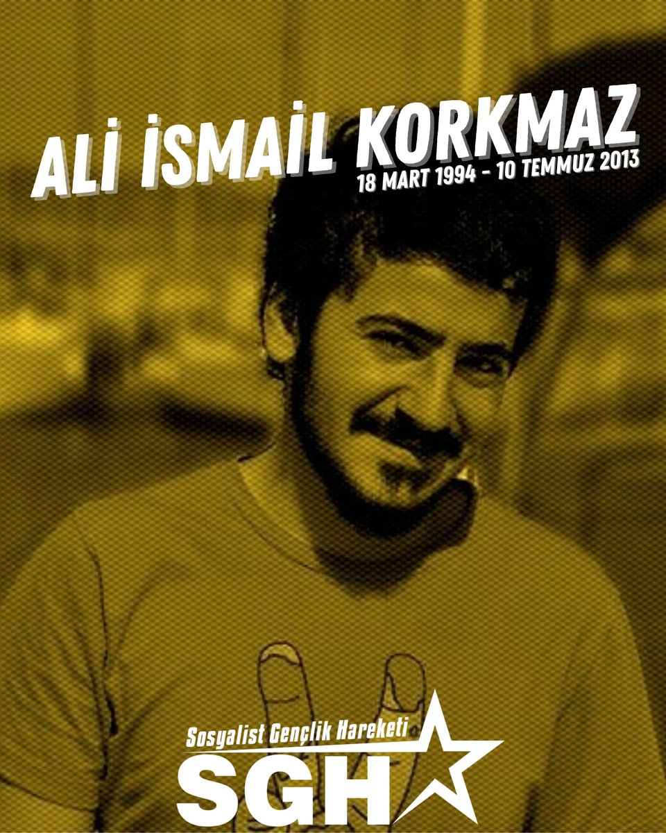 ALİ DÜŞLERDE YAŞAR, FAŞİST MEZARDA KORKAR!

Faşistler tarafından 19 yaşında katledildi. 
12 yıl önce polis kurşunuyla vuruldu, 20 gün komada kaldı. Özgür ve bağımsız düşlerini bizlere bıraktı.
Uzlaşmak Yok Hesap Soracağız!
#AliİsmailKorkmaz