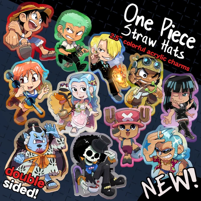SHOP IS BACK OPEN!! got stuff from a TON of new fandoms including deltarune, in stars &amp; time, one piece, umineko, hollow knight + more! and returning ones with some new designs!