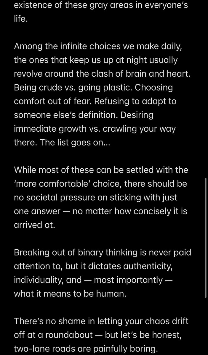 davisn0tdave's tweet image. “There’s no shame in letting your chaos drift off at a roundabout– but let’s be honest, two-lane roads are painfully boring.”