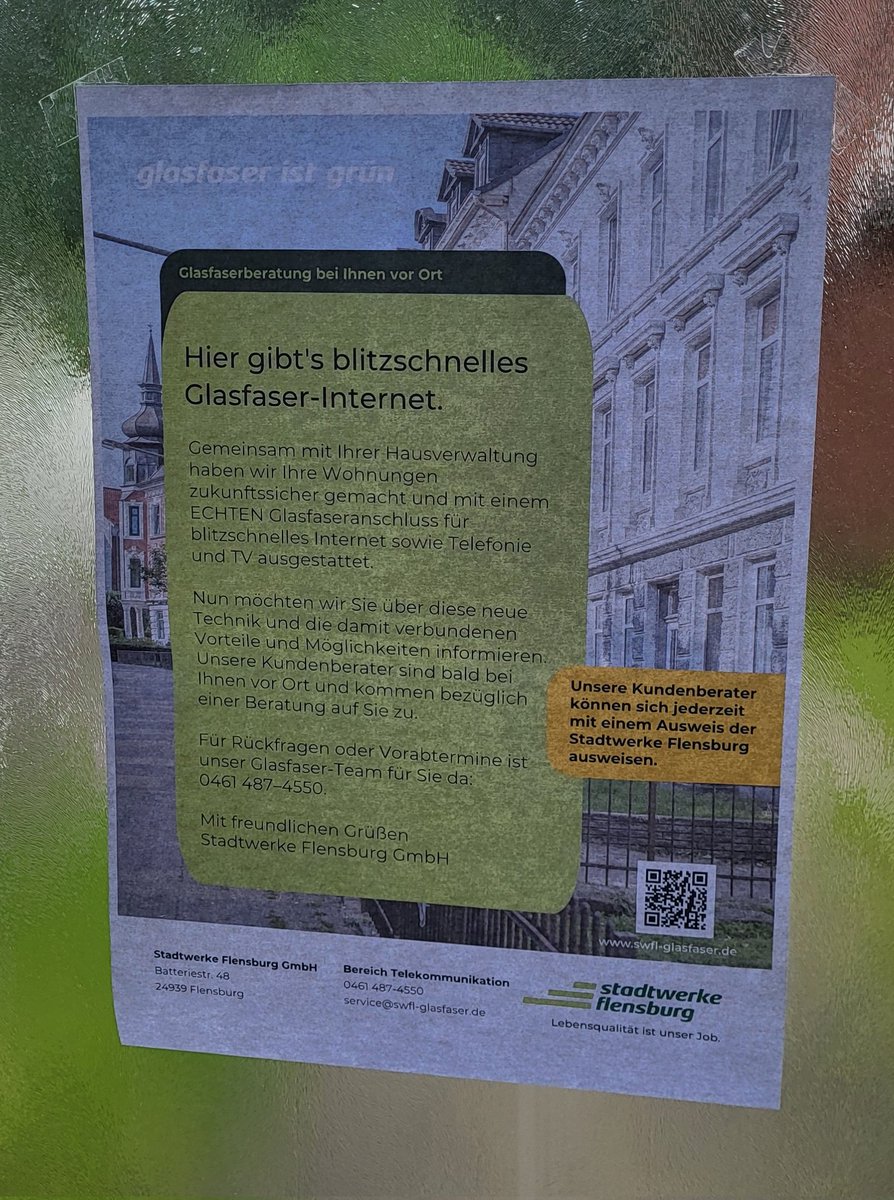 BerndFim's tweet photo. @SFlensburg So kann man es natürlich auch machen, wenn an jedem Briefkasten ein Zettel klebt mit "Bitte keine Werbung".
Mussen wir jetzt so einen Zettel auch noch an die Haustür kleben?
Bin übrigens mit meinen Anbieter zufrieden. 

#werbung #ungefragtewerbung https://t.co/ZROHxBBMwX