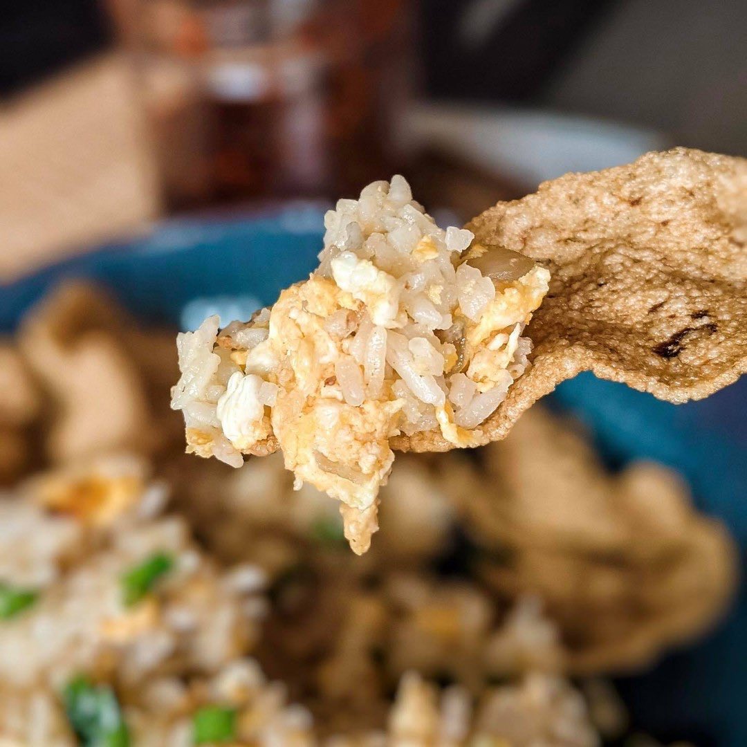 mokudesuka's tweet image. Fuk your spoons/fork/chopstick.

We use keropok