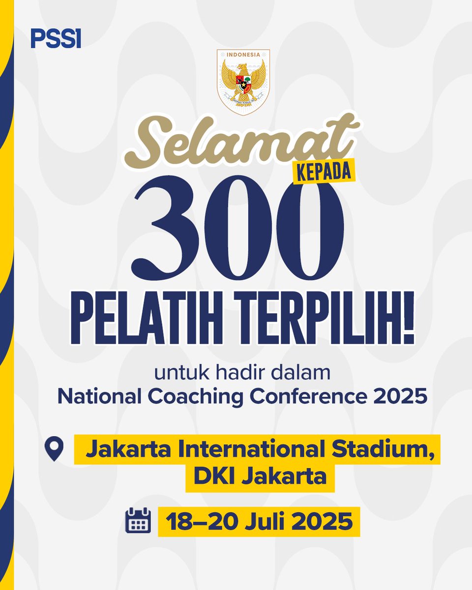 PSSI's tweet image. ๐ฃ ๐๐๐๐๐๐๐๐๐, ๐๐๐๐๐๐๐ ๐
โ๐ป Periksa pesan ๐๐๐๐๐๐๐๐ yang masuk dari PSSI ke dalam alamat email masing-masing ๐ฉ
โ๐ป Konfirmasi ๐๐๐๐๐๐๐๐๐ setelah menerima pesan melalui nomor WhatsApp kami ๐ฒ
๐๐ป Selamat dan sampai jumpa di ๐๐๐ค๐๐ซ๐ญ๐โฆ