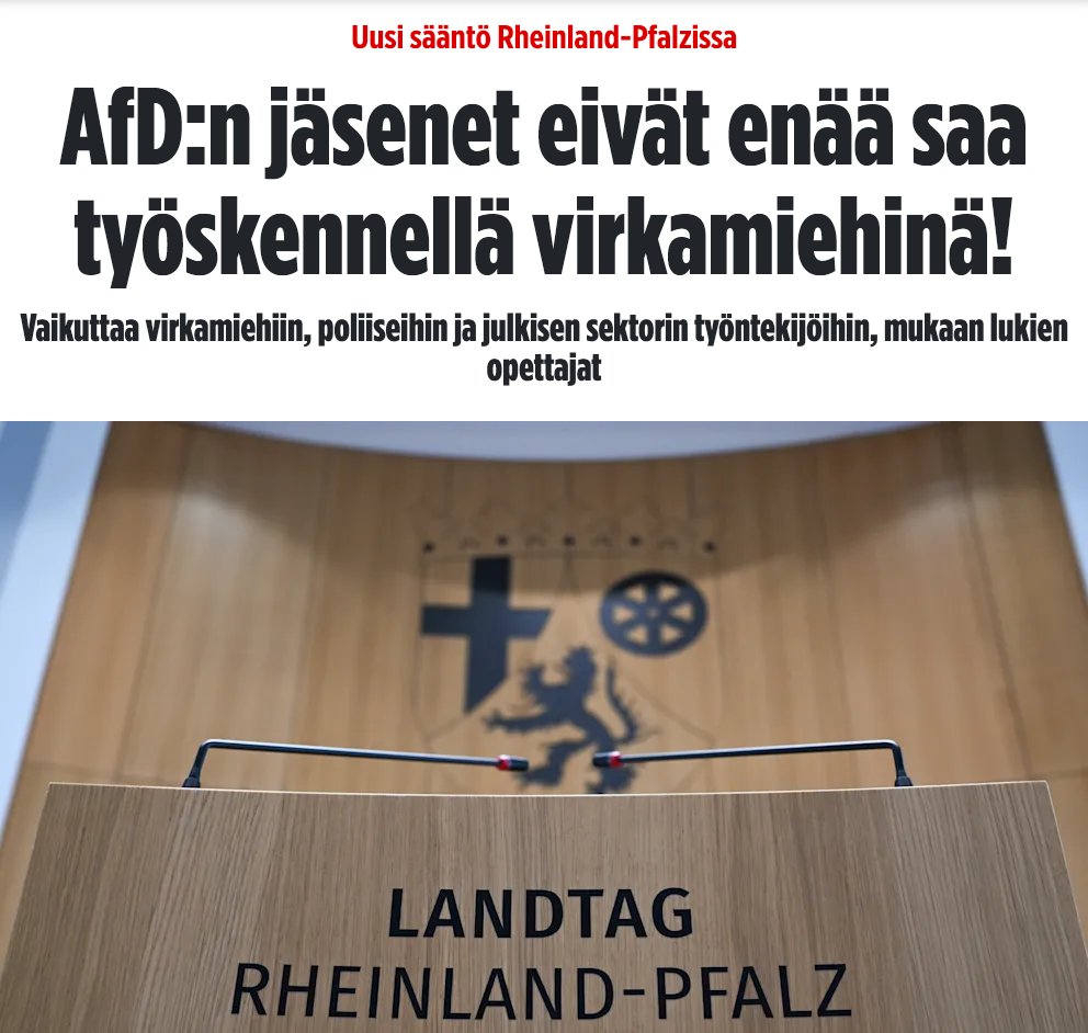 Demokratiavaje etenee, koska eu puuttuu tähän?

bild.de/politik/inland…