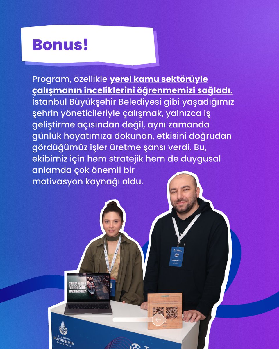 ibbtechistanbul's tweet image. 3pmetrics’in başarı yolculuğunu deneyimleyen girişimler arasında sen de yer alabilirsin. Tech Istanbul Growth’a başvur; başarıya giden yola ilk adımını at.

🗓️🔗Detaylar ve başvuru için: link.ibb.gov.tr/klD0hC

#TechIstanbul #GirişimciliğinBuluşmaNoktası
#girişimcilik #teknoloji…