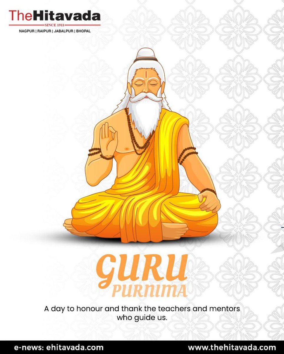 Mukesh S Singh (@truth_finder04) on Twitter photo On the sacred occasion of Guru Purnima… 🙏 <a href="/TheHitavada1911/">The Hitavada</a>
If every newsroom has a conscience, ours has always been Shri Vijay Phanshikar Sir- our Group Editor and guiding father figure. In silence and in storm, he ensured The Hitavada stood for something far greater than On the sacred occasion of Guru Purnima… 🙏 <a href="/TheHitavada1911/">The Hitavada</a>
If every newsroom has a conscience, ours has always been Shri Vijay Phanshikar Sir- our Group Editor and guiding father figure. In silence and in storm, he ensured The Hitavada stood for something far greater than