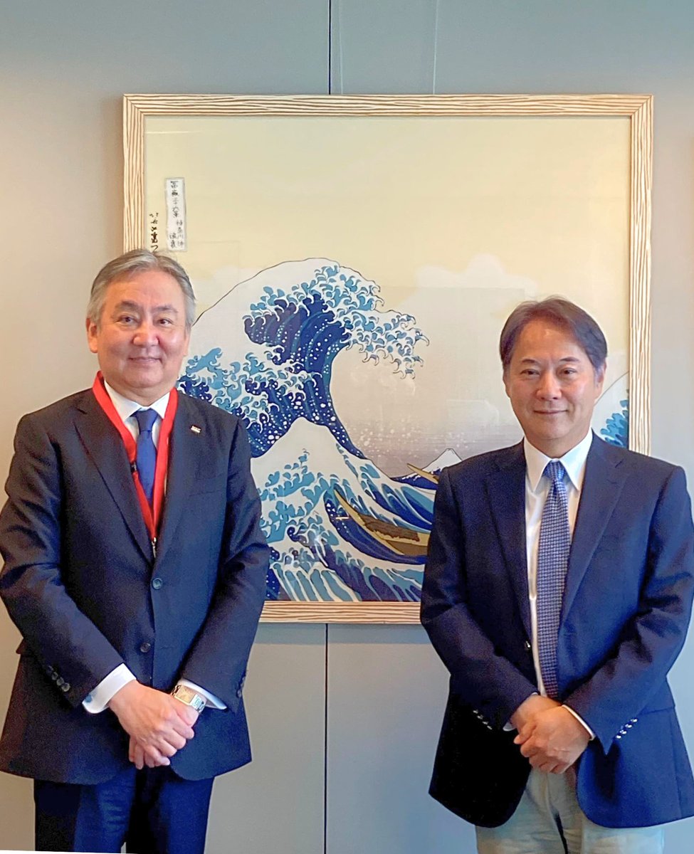 Ambassador Izawa received a visit from <a href="/IHI_ad/">株式会社IHI</a> Representative Director and President, Mr. IDE Hiroshi. Thank you for the insightful discussion🚀