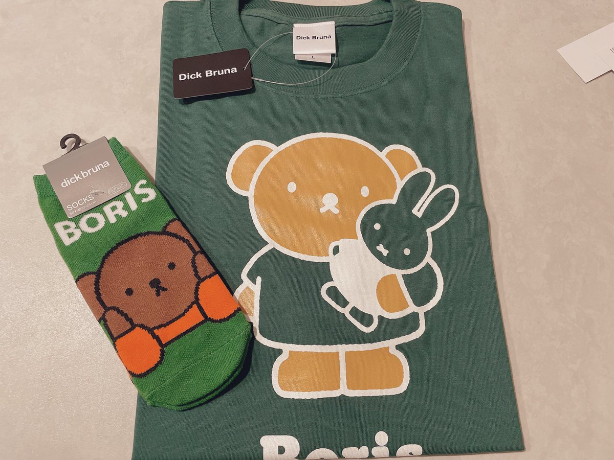 boris_daisuki's tweet photo. 大好きな夫に貢いでもらった🧸🍓
一目惚れしたグッズ〜💖かわいい…‼︎

#dickbruna 
#boris 
#miffy https://t.co/l34MM1iMso