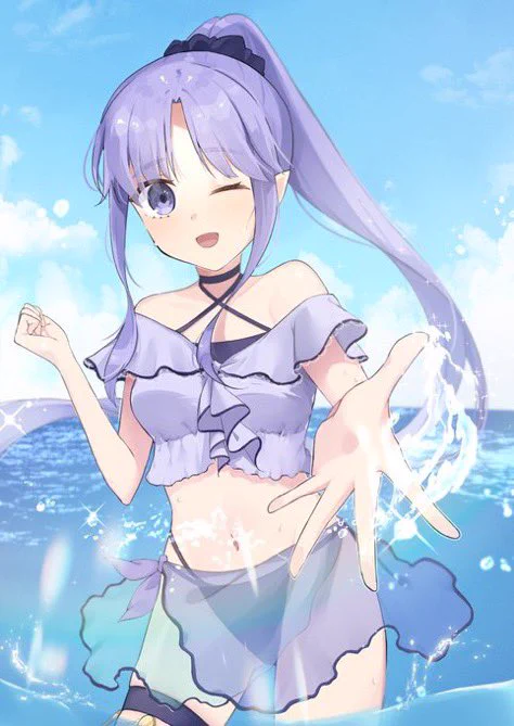 コミッションで描いていただいた、FGOのメディアリリィの水着まとめ みなさん素敵なイラストありがとうございます