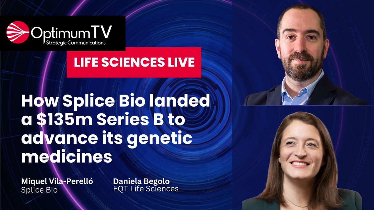 Everyone knows the financing environment is tough right now. But that hasn’t stopped <a href="/SpliceBioHQ/">SpliceBio</a>  securing $135m in a Series B to advance its genetic medicines, including its lead programme SB-007 for the eye condition #Stargardt disease.

Watch Miquel Vila- Perelló talk to