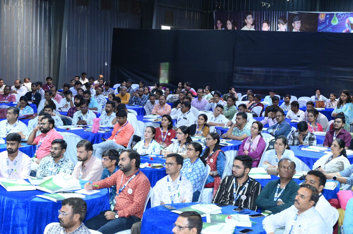 InfoGujcost's tweet photo. Who knew #SavingEnergy could be this exciting ?
At the orientation program, @InfoGujcost launched Energy Pictionary game, where every sketch sparks a thought, every guess fuels #awareness !
Empowering youth to #think green, #act smart, and lead the change through #creativity and #play.