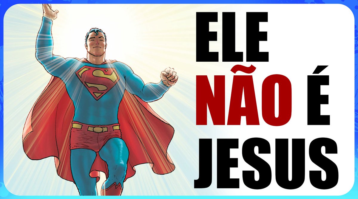 mansaowaynemw's tweet image. Superman não é uma alegoria a Jesus Cristo. Ou é?
Vídeo novo no canal!
youtu.be/ZOhww3eUH5M&amp;amp;ab…


#superman #jesus #moises