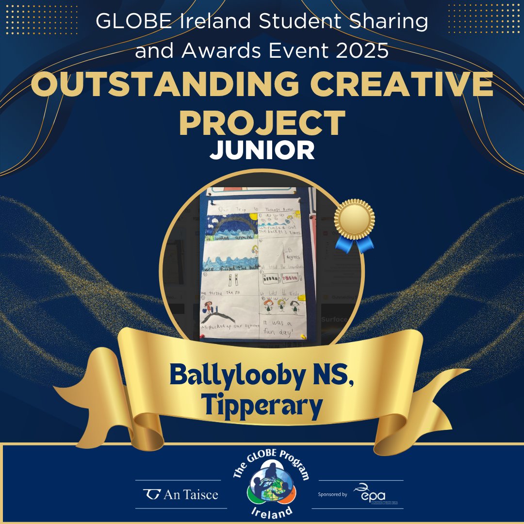 GLOBE Ireland (@globeireland) on Twitter photo Congratulations to 1st class from Ballylooby NS who created a wonderful comic strip about their river study and <a href="/ciosagain/">Coláiste Íosagáin</a> who painted a beautiful mural that they used as a notice area to keep their school community updated on their <a href="/GLOBEProgram/">The GLOBE Program</a> campaigns!
<a href="/EPAIreland/">EPA Ireland</a> <a href="/AnTaisce/">An Taisce</a> Congratulations to 1st class from Ballylooby NS who created a wonderful comic strip about their river study and <a href="/ciosagain/">Coláiste Íosagáin</a> who painted a beautiful mural that they used as a notice area to keep their school community updated on their <a href="/GLOBEProgram/">The GLOBE Program</a> campaigns!
<a href="/EPAIreland/">EPA Ireland</a> <a href="/AnTaisce/">An Taisce</a>