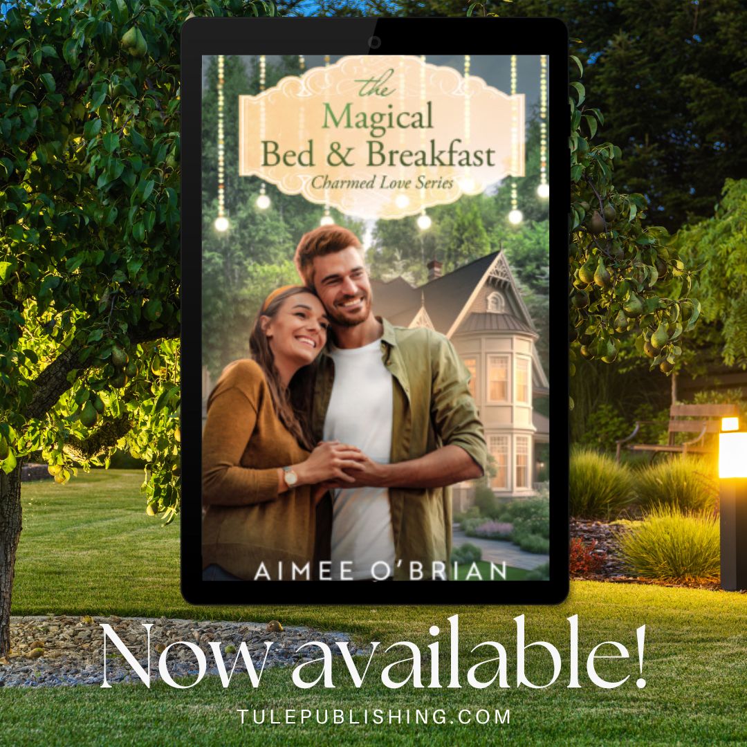 Tule Publishing (@tulepublishing) on Twitter photo A cozy inn, a dash of magic, and a whole lot of charm—The Magical Bed & Breakfast by <a href="/AimeeOBrian/">Aimee O'Brian</a> is here!
🏡🔮 Grab your copy today!
#readztule #cozy #magic #reading #newrelease #magical #outtoday A cozy inn, a dash of magic, and a whole lot of charm—The Magical Bed & Breakfast by <a href="/AimeeOBrian/">Aimee O'Brian</a> is here!
🏡🔮 Grab your copy today!
#readztule #cozy #magic #reading #newrelease #magical #outtoday