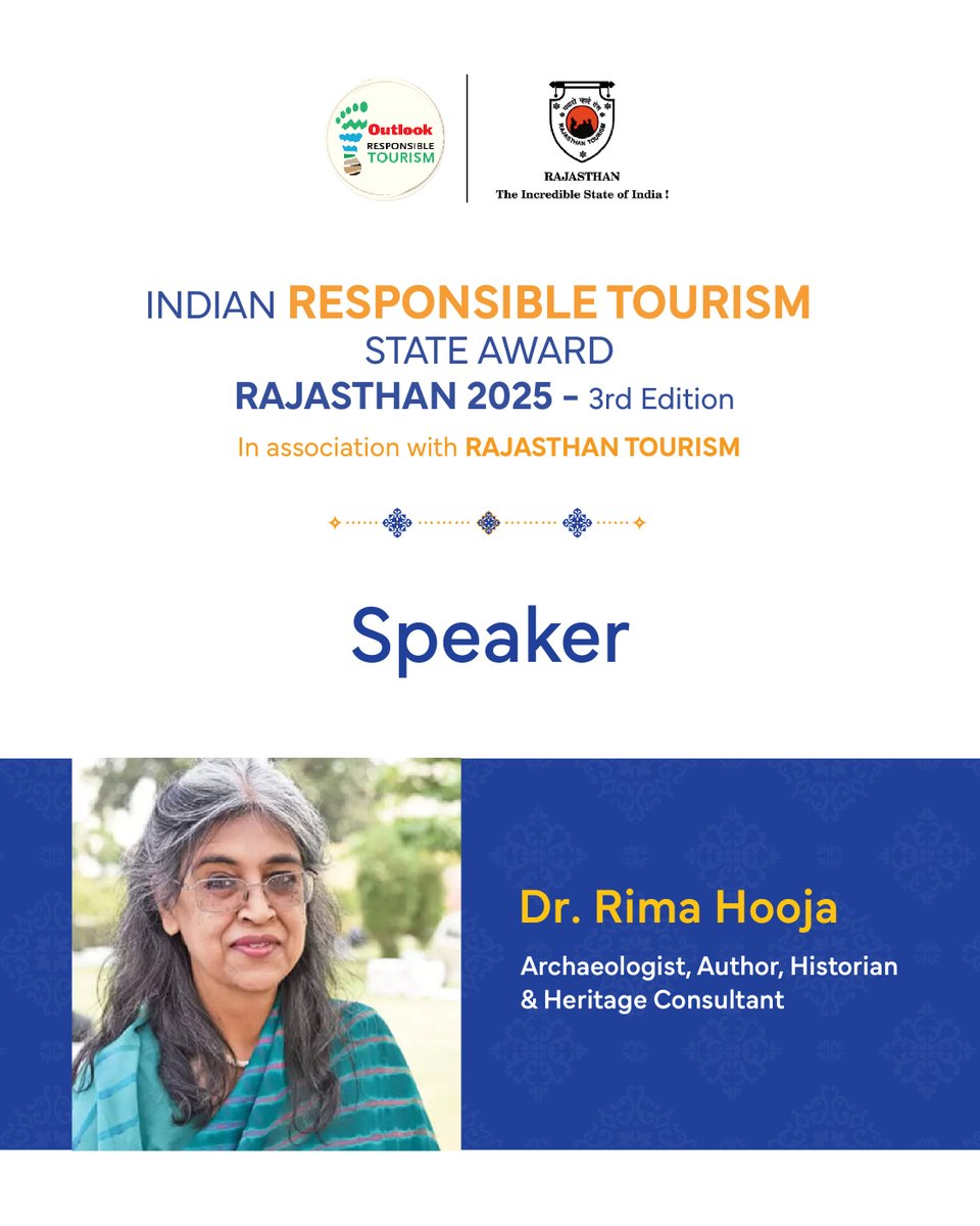 oltraveller's tweet photo. @my_rajasthan  @Outlook_RT  
#ResponsibleTourism #SustainableTravel #EcoTourismIndia #RajasthanTourism #TravelForChange #TourismAwards #GreenTravelMovement #CommunityTourism https://t.co/kJKqZJOktC