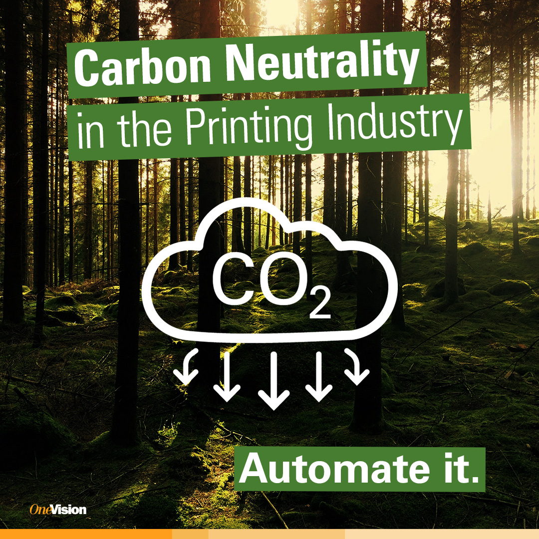 Software plays a critical role in creating a more sustainable print industry. ♻️

📰 Our latest article explores how #printautomation helps to reach #carbonneutrality goals: onevision.com/newsroom/news/…

📩 Make your print more sustainable, contact our team onevision.com/contact
