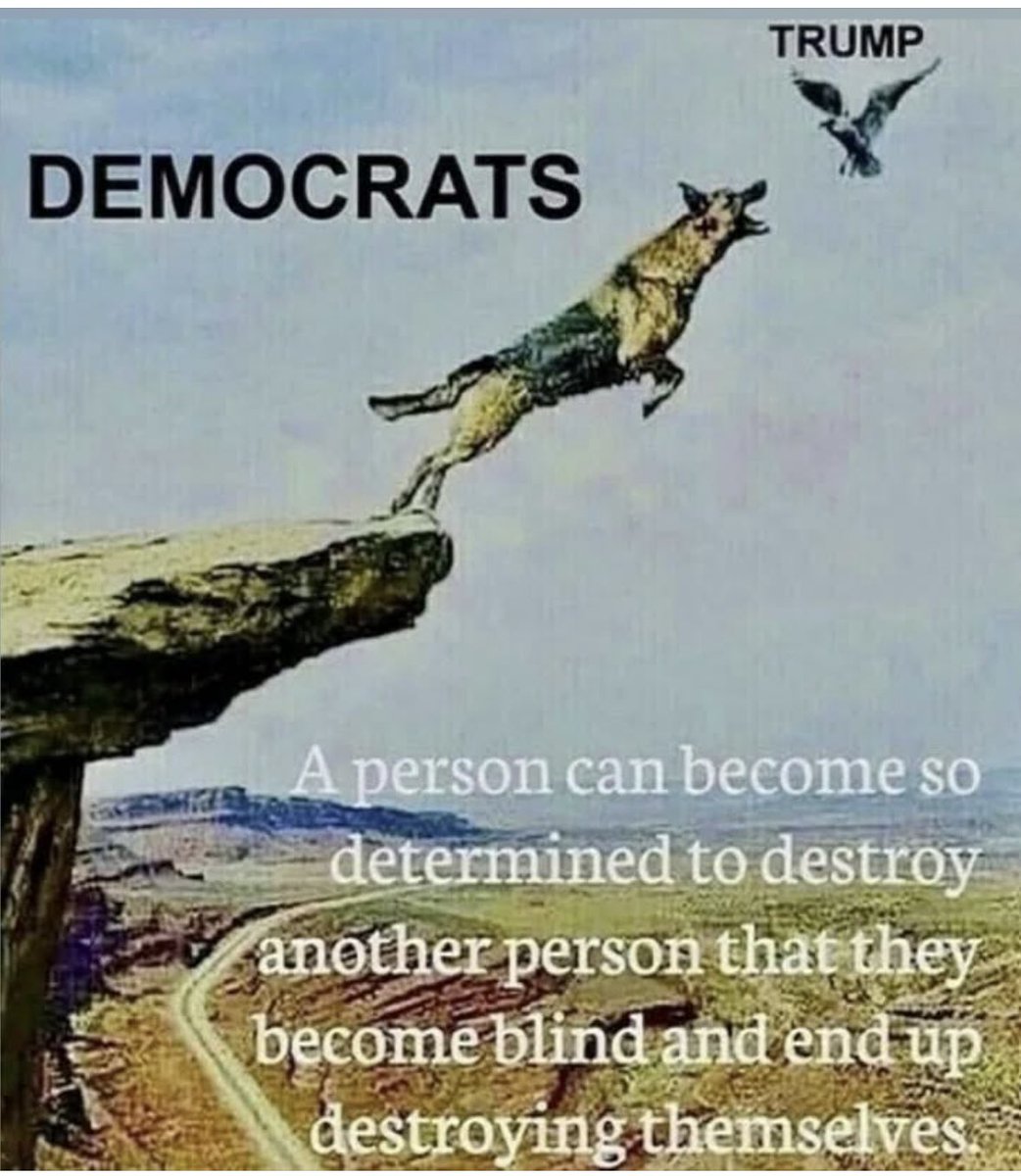 Buongiorno Amici🌹

If ever a meme perfectly depicts TDS this would be it! The psychosis runs deep!!

🇺🇸Enjoy your day, Patriot🇺🇸