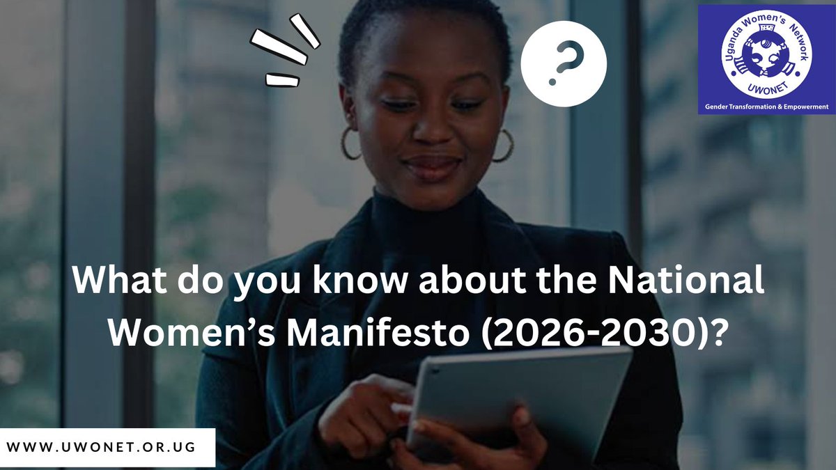 🟣 Are you familiar with its demands and priorities for the women of Uganda? 💭Drop your thoughts in the comment section!

📅 Join us in the coming days as we unpack its key demands, one at a time. Let’s unlock it together.

 #GenderEquality #The  #Uganda #WomenLeadUG