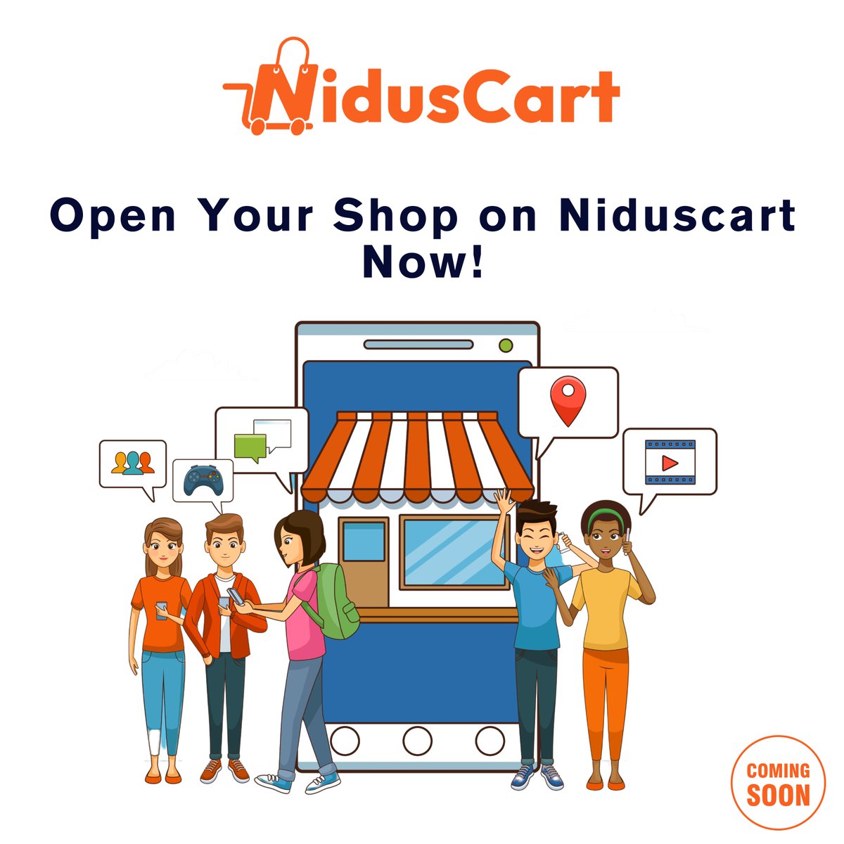 NidusCart's tweet photo. Open Your Shop on Niduscart Now and Start Selling Nationwide!
#Niduscart #SellOnline #GrowYourBusiness #DigitalShop #EcommerceBangladesh https://t.co/HFPau5bP67