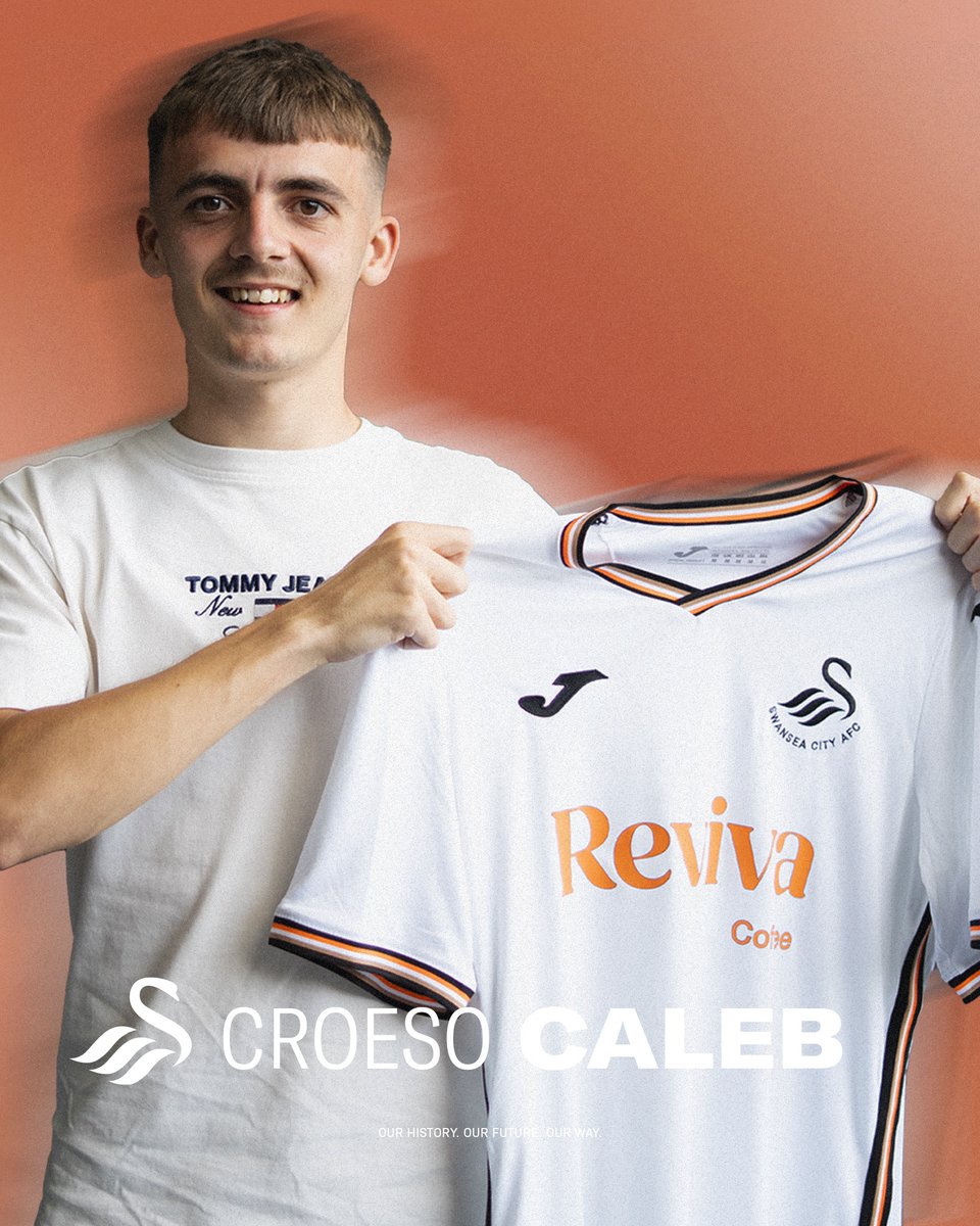 ✍️ 𝗖𝗿𝗼𝗲𝘀𝗼 𝗖𝗮𝗹𝗲𝗯 🙌

Centre-forward Caleb Demery has joined Swansea City's academy from JD Cymru Premier side Briton Ferry Llansawel 🦢

👉 swanseacity.club/3IjOZIE
