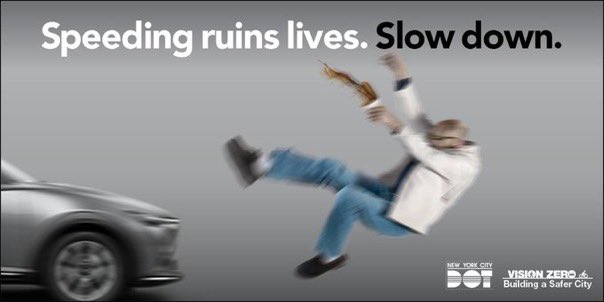 NYPD104Pct's tweet image. Speeding is a hazard to pedestrians as well as other motorists. By driving at a safe speed (25 MPH or less), you can help prevent crashes and injuries. #VisionZero