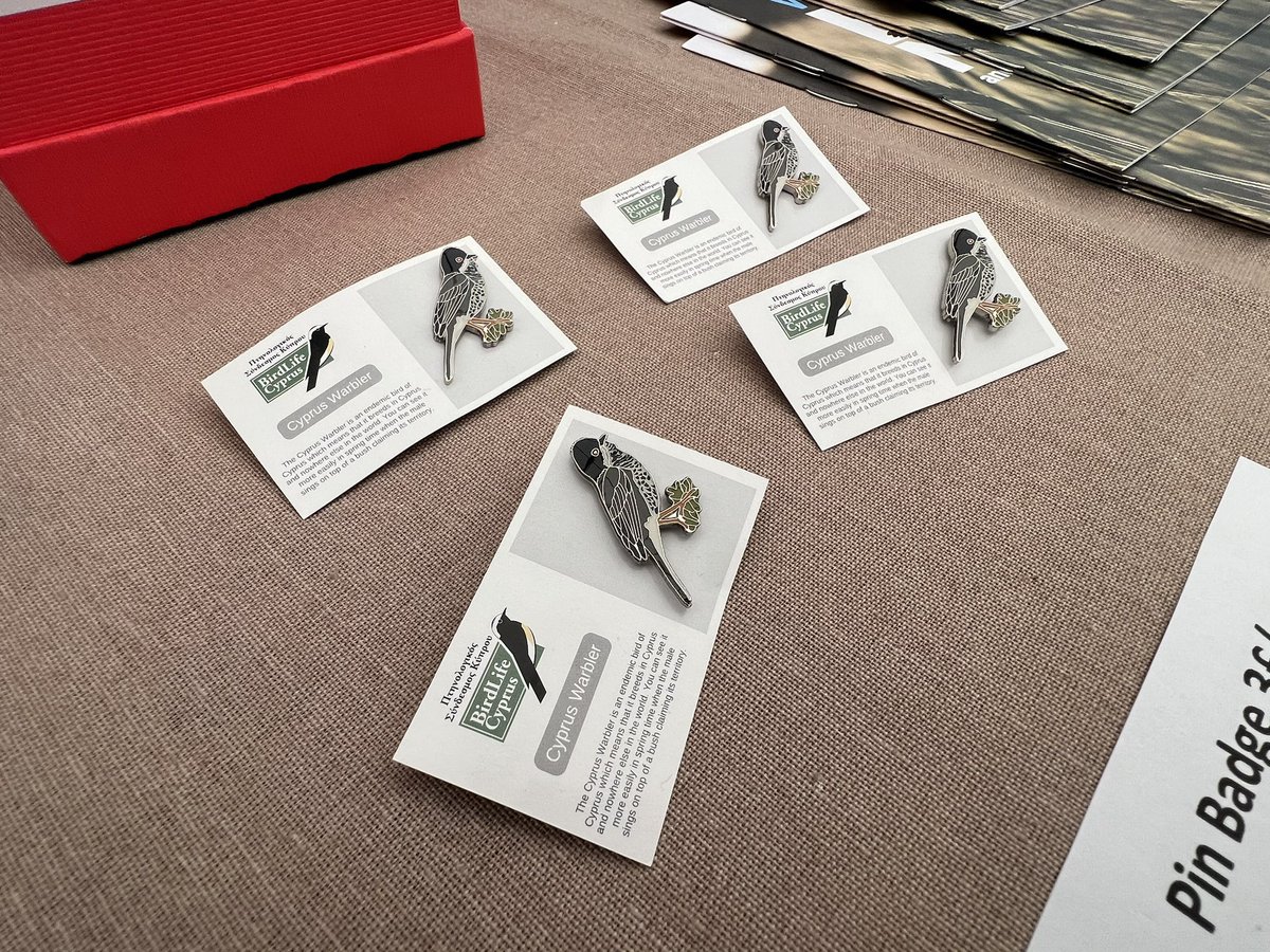 Anders Gray (@andersg2211) on Twitter photo All set and ready for @Globalbirdfair
Want to know more about the work of <a href="/birdlifecyprus/">BirdLife Cyprus</a> and why Cyprus is a great destination for birdwatching?
Come say hello, we'll be in Swallow Marquee, stand no. S52. All set and ready for @Globalbirdfair
Want to know more about the work of <a href="/birdlifecyprus/">BirdLife Cyprus</a> and why Cyprus is a great destination for birdwatching?
Come say hello, we'll be in Swallow Marquee, stand no. S52.