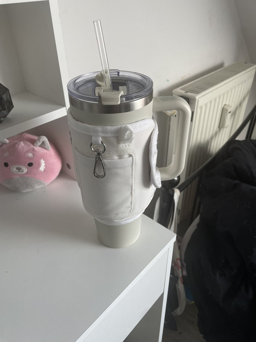 bye i thought my sisters cup was a cat for a short moment and got scared
