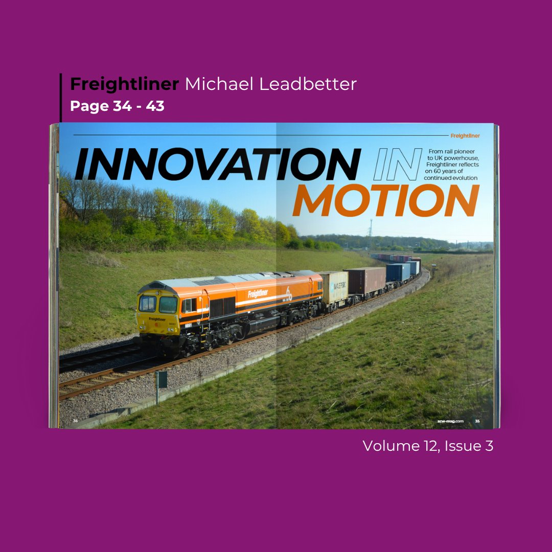 Freightliner’s first train rolled out in 1965. 60 years later, it’s leading the UK’s green logistics shift.

Michael Leadbetter, Service Planning Director at Freightliner, reflects on the company’s 60-year evolution.

ow.ly/E6QI50WlByx